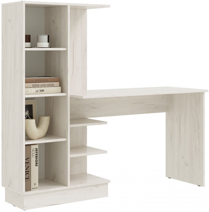 Юниор-4 Компьютерный стол (Шарли пинк, Крафт белый)