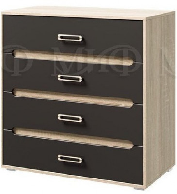 Ким Комод (Дуб сонома / Графит)