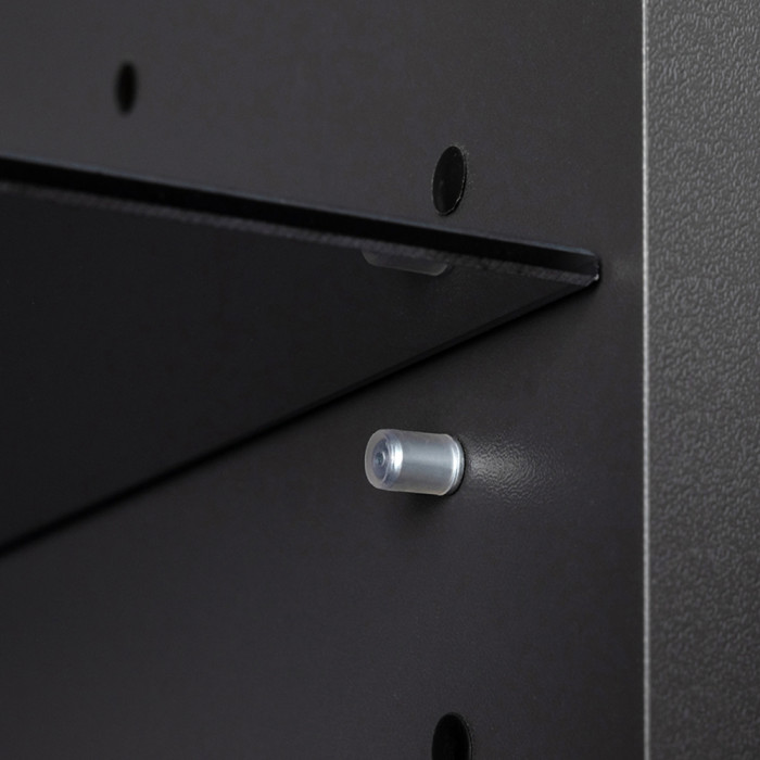 Сидней 13.200 Шкаф + Шкаф-витрина 13.201, цвет корпус: антрацит/фасады: МДФ веллюто капучино/стекло, ШхГхВ 100х41,3х205,2 см., универсальная сборка