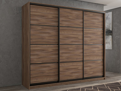 Шкаф-купе Кааппи 4 Орех Тьеполло 180х60х230 см