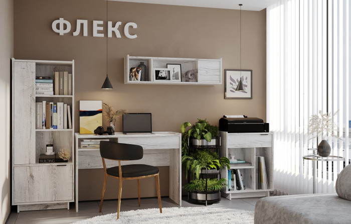 Стеллаж Флекс 25 Дуб Шавиниган