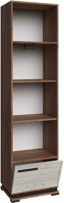 Модена Пенал МШ-31 дуб крафт табачный/дуб крафт белый/венге