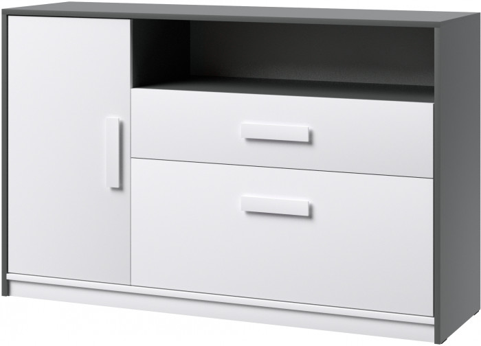 Подростковая Кэнди, композиция 1, графит/белый