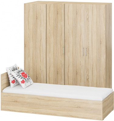 Спальня Стандарт 2-0800, дуб сонома