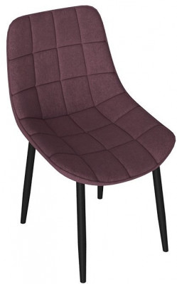 BOSTON Стул (Белый муар/Велюр V004 светло-серый)