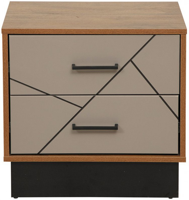 Тумба прикроватная Гамма 54.19 Таксония/Грей