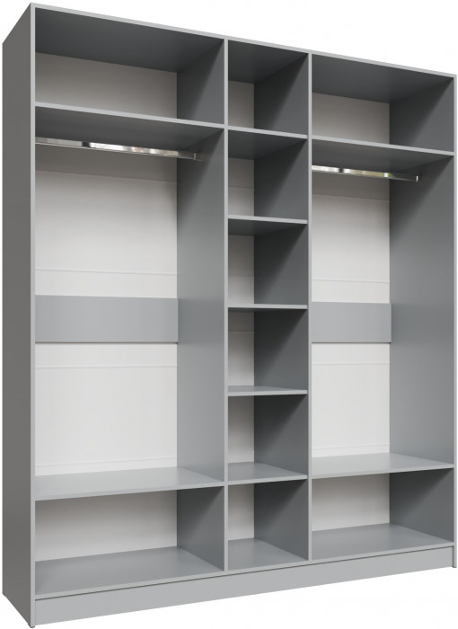 Шкаф Мадрид (2,0) без зеркала, Камень серый