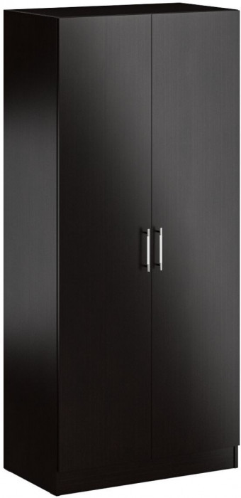 Кровать 0800 + Шкаф 2-х створчатый Стандарт, венге