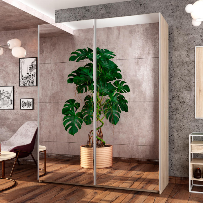 Fortune-19  1800_600/600/600 сонома/сонома+зерк.№1