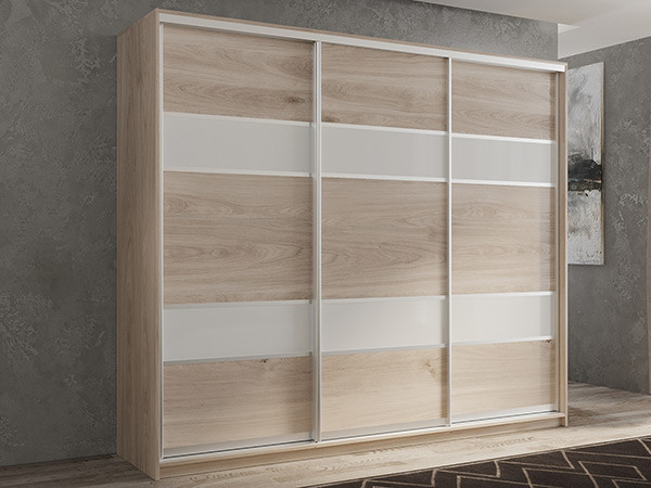 Шкаф-купе Кааппи 8 Кастелло Серый 180х45х230 см