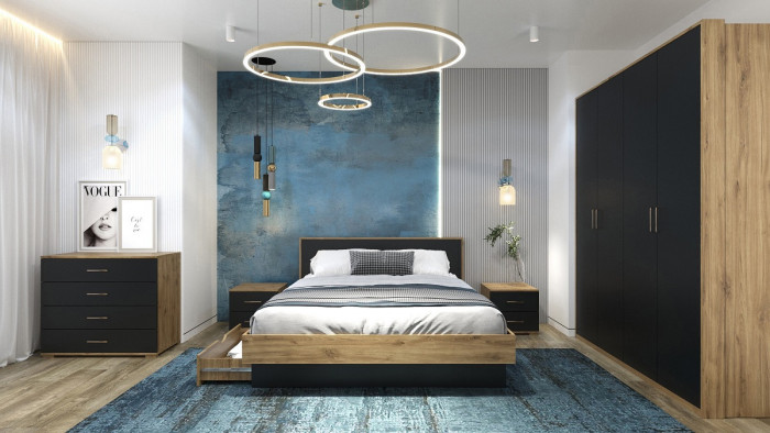 Кровать двуспальная 160х200 