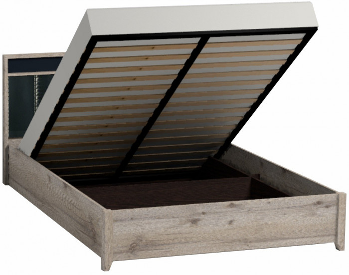 Кровать с подъемным механизмом Nature 307 Люкс 160х200, гаскон пайн