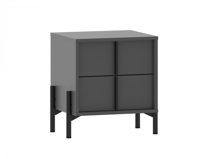 НМ 040.30 тумба прикроватная Тео Антрацит