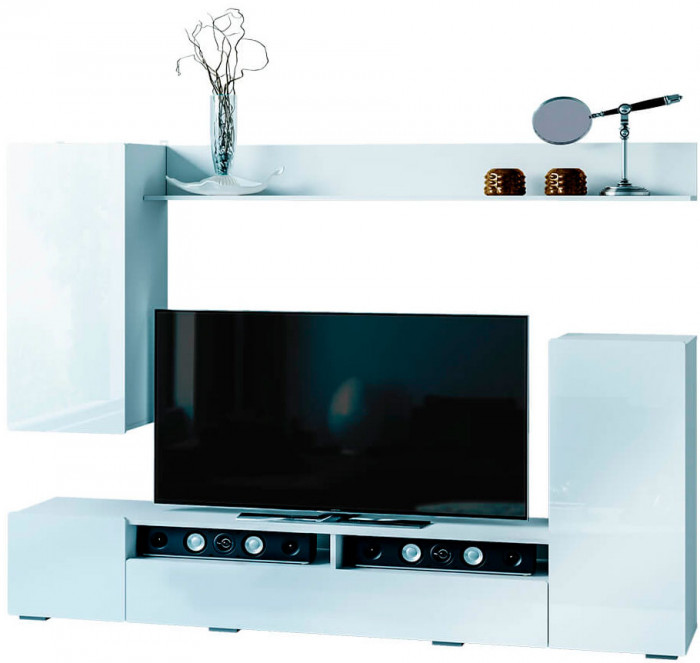 Гостиная "Диаманд" белый