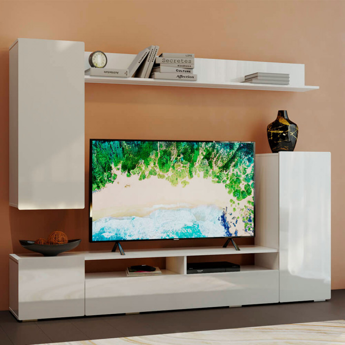 Гостиная "Диаманд" белый