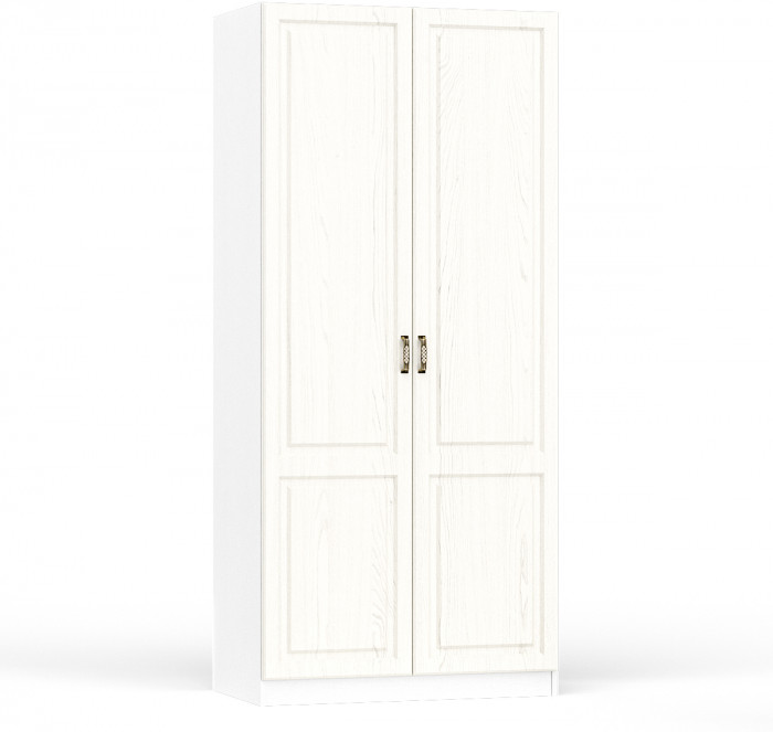 Ливерпуль Шкаф для одежды 13.134, ясень ваниль/белый