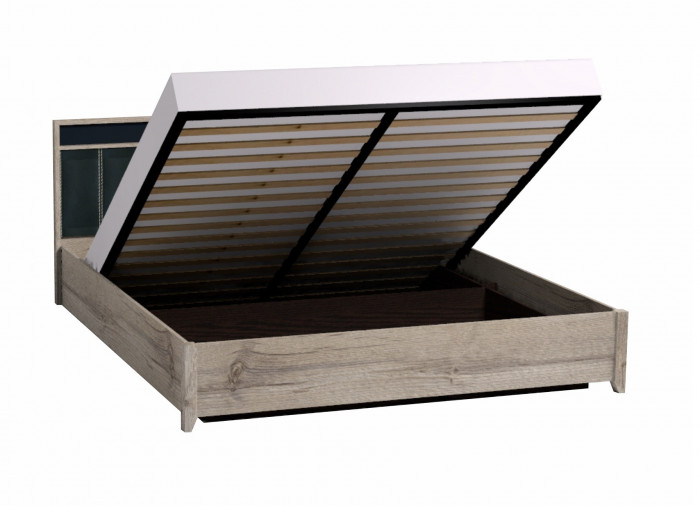 Кровать с подъемным механизмом Nature 308 Люкс 140х200, гаскон пайн