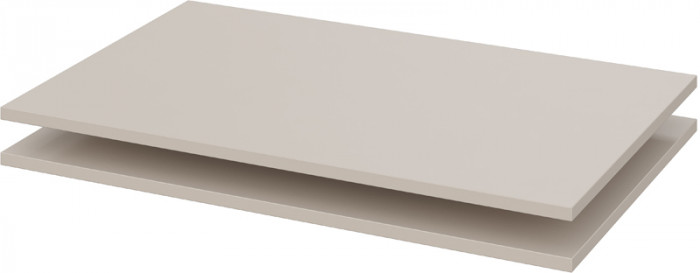 Шкаф распашной с наполнением (5 полок + 2 ящика) ШК 5 (800), Меланж