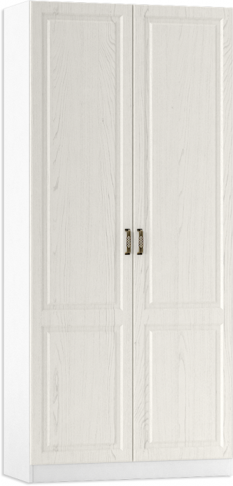 Ливерпуль Шкаф для одежды, ясень ваниль/белый
