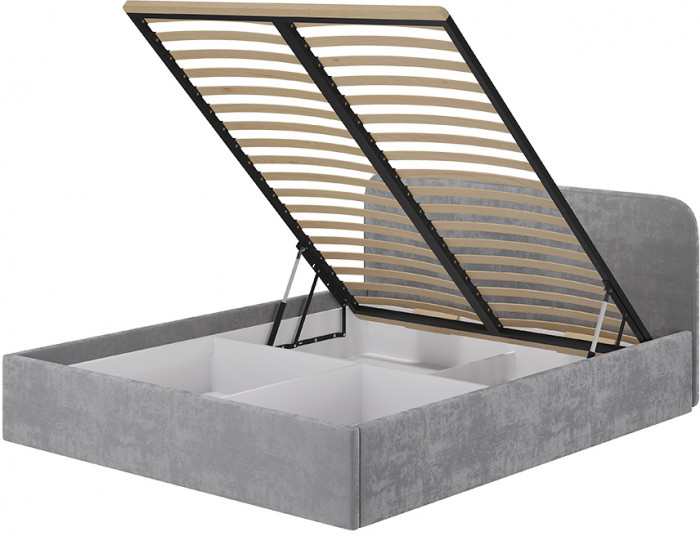 Кровать с подъемным механизмом Лофт КР-18 (1,6м), Хром