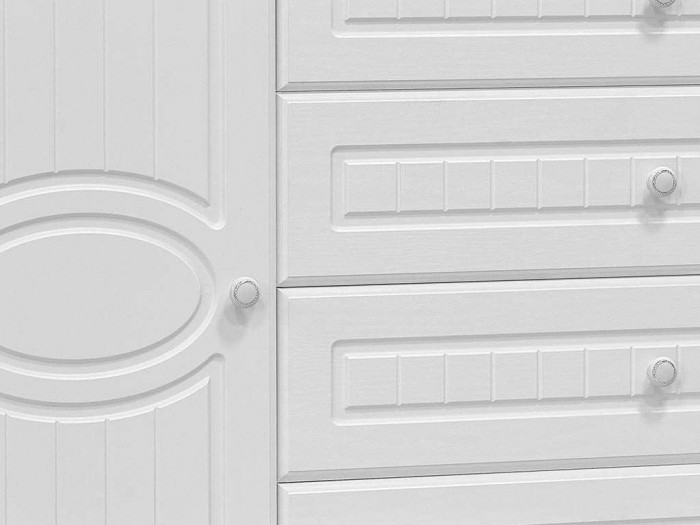 Прихожая Монако-7 белое дерево