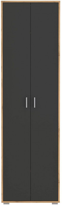 Антре шкаф 65.07 Дуб вотан / Диамант серый