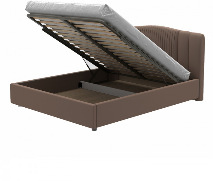 Кровать-12М с подъёмным основанием 1800 корица