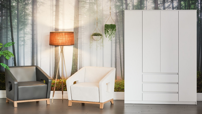 Мори Шкаф МШ1600.1, белый