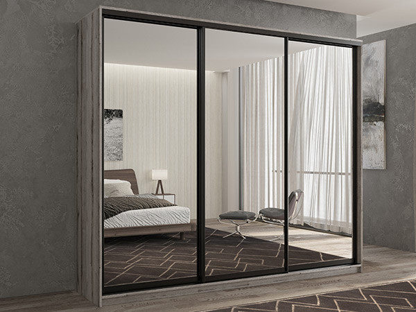 Шкаф-купе Кааппи 1 Эвок Окаменелый 190х60х230 см