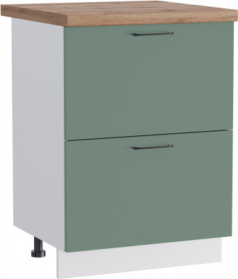 КГ ШН2Я 600 + внутр.ящ 600 Олива/Белый гладкий Арника РМ