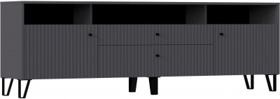 Оливия Тумба ТВ графит софт (Графит, Графит Софт)