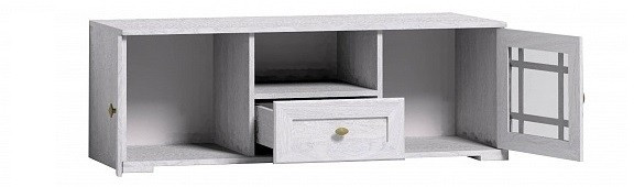 Тумба для ТВ длинная Sherlock 3, ясень светлый