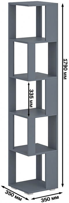 Стеллаж СВК 2 шт., графит