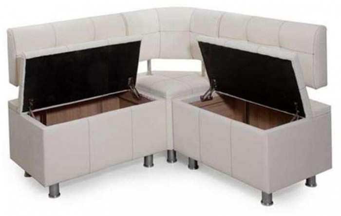 Кухонный уголок Торонто 1250х1250 к/з Арктик