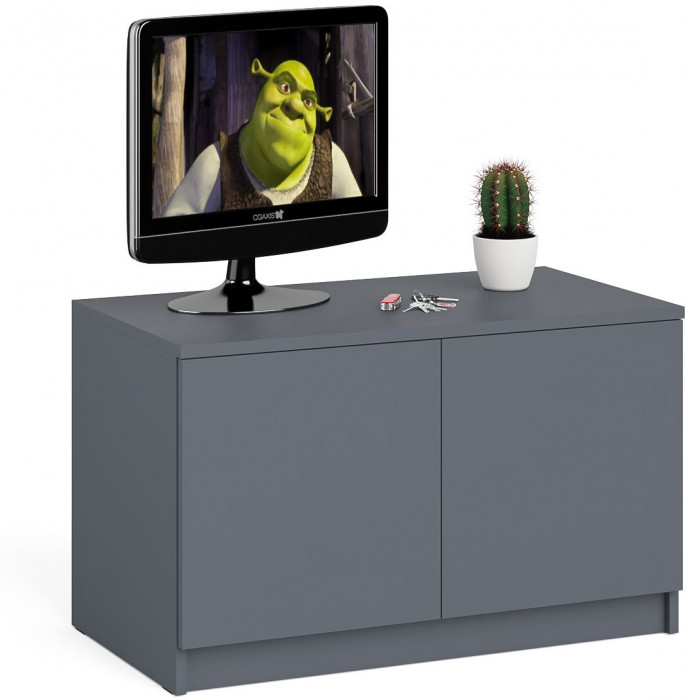 Мори Тумба/антресоль МА900.1, цвет графит, ШхГхВ 90,4х50,4х54,6 см., подходит для шкафа МШ900.1