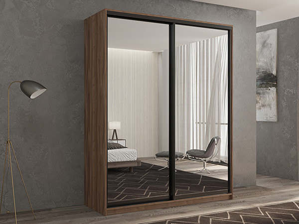 Шкаф-купе Кааппи 1 Орех Тьеполло 140х60х230 см