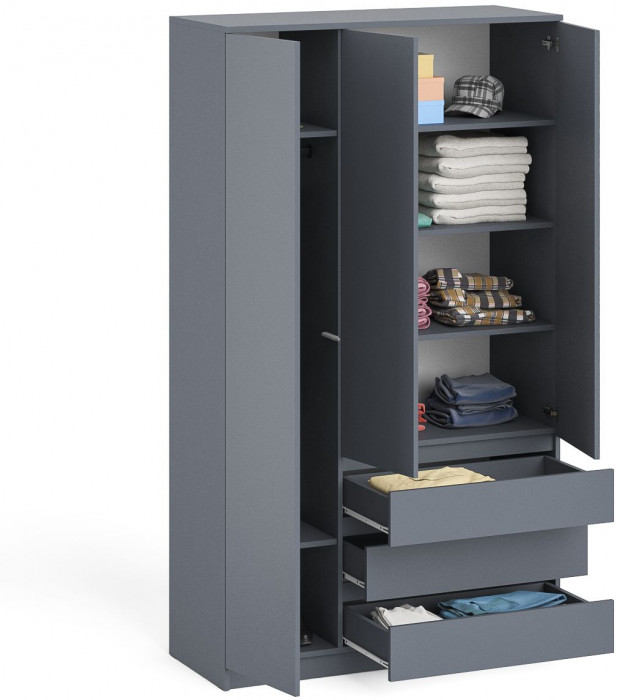 Мори Шкаф МШ1200.1, графит