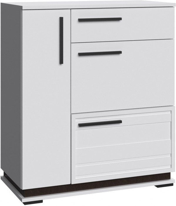 Модена Тумба МТ-32 белый/венге