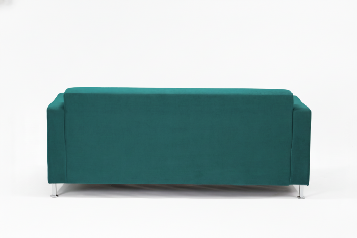 Диван прямой Томи, 200 см, велюр, зеленый