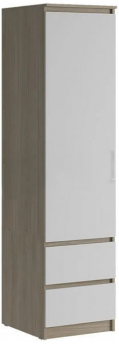 Модульная гостиная Челси сонома/белый глянец (Дуб Сонома, Белый глянец)