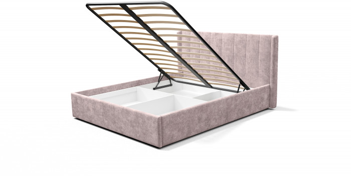 Кровать с подъемным механизмом Версаль КР-18 (1,6м), Шарли пинк