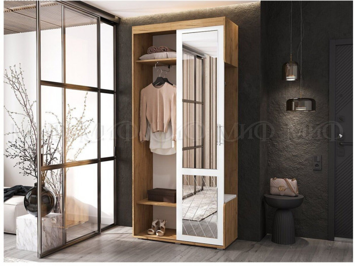 Прихожая Стелла-1 (Венге/Белый)