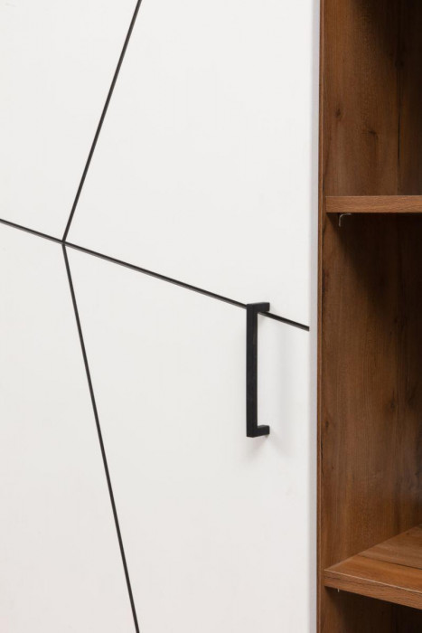 Шкаф комбинированный Гамма 54.06 Таксония/Белый