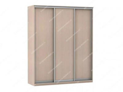 Шкаф купе Модерн 1776х450 3-х дверный 2-х секционный глухой ясень