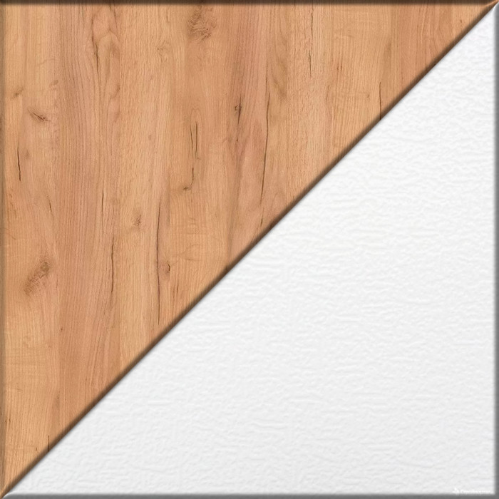 Лидер-8 Пенал 3 шт., белый шагрень/крафт золото