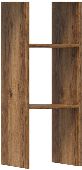 Прага Модульная Гостиная, вариант №4, Дуб Делано/Белый глянец