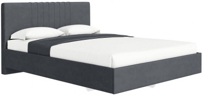 Кровать с латами Соло 140*200, Графит