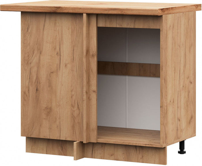 ШНУ 1000-М корпус шкаф нижний приставной б/ст дуб крафт золото