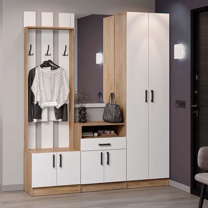 мс для прихожей Вега ЗН белый