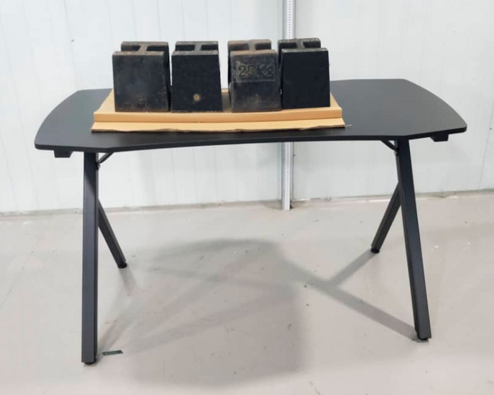 Игровой стол Мебель--24 GT-2310, цвет белый, ШхГхВ 120х60х73 см., столешница МДФ 15 мм.(регулировка высоты: 72,5 - 73,5 см.), макс. нагрузка 100 кг.